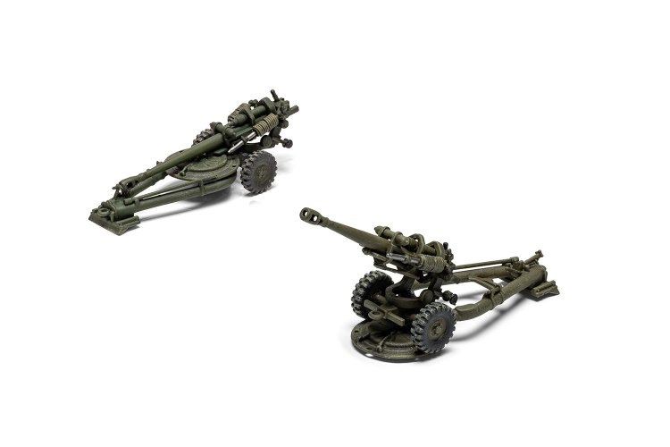 1:76 Airfix 02332 Britse 105mm Light Field Gun - Veldartillerie - Af02332 2 - AF02332