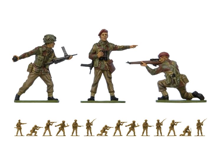 1:32 Airfix 02701V WWII British Paratroops - Figures - Af02701v 2 - AF02701V