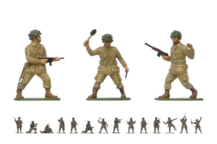 1:32 Airfix 02711V WWII U.S. Paratroops - Figures - Af02711v 2 - AF02711V