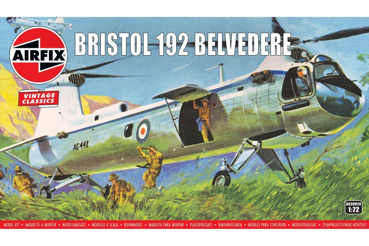 1:72 Airfix 03002V Bristol 192 Belvedere - Vintage Classics - Helikopter - Af03002v 1 - AF03002V