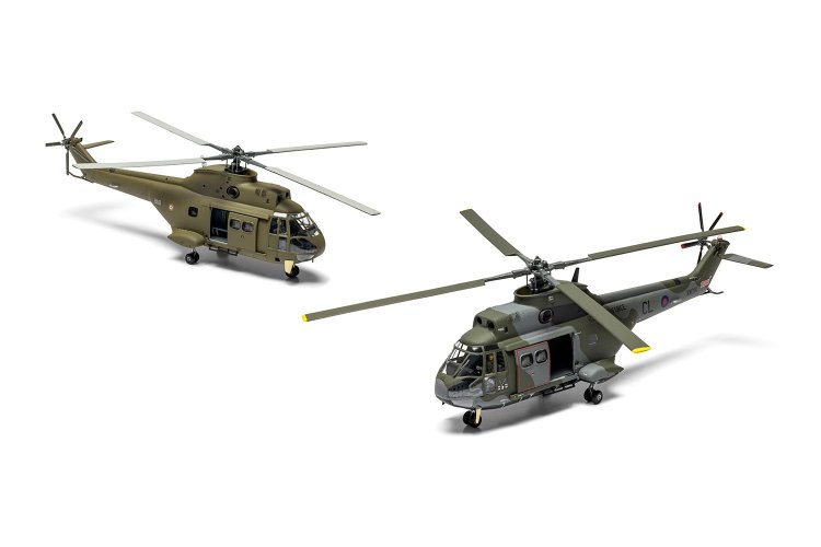 1:72 Airfix 03021V Westland Puma HC.1 &ndash; Vintage Classics &ndash; British Transport Helicopter - Af03021v 8 - AF03021V