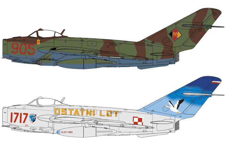 1:72 Airfix 03092 LIM-5 Plane - Af03092 1 side - AF03092