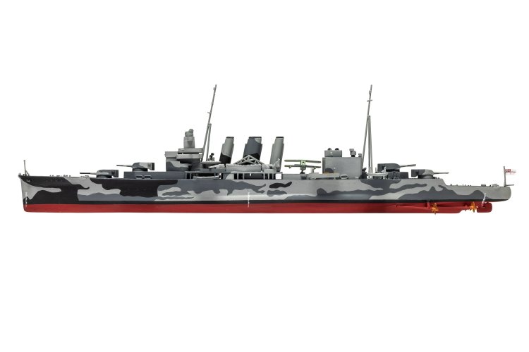 1:600 Airfix 03203V HMS Suffolk WWII - Britse Zware Kruiser - Af03203v 6 - AF03203V