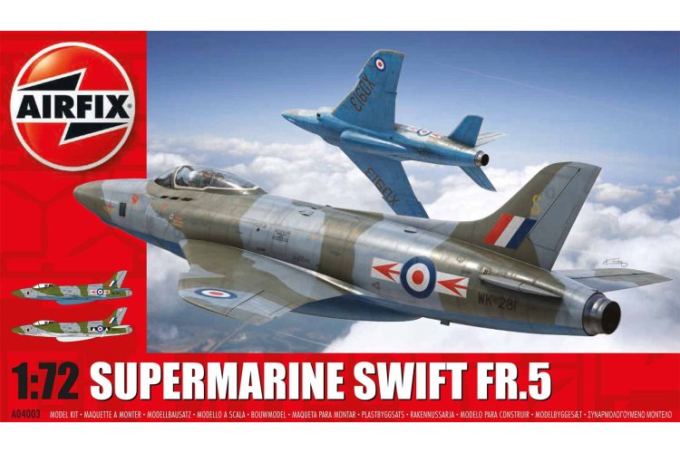 1:72 Airfix 04003 Supermarine Swift FR.5 Straaljager - Af04003 1 - AF04003