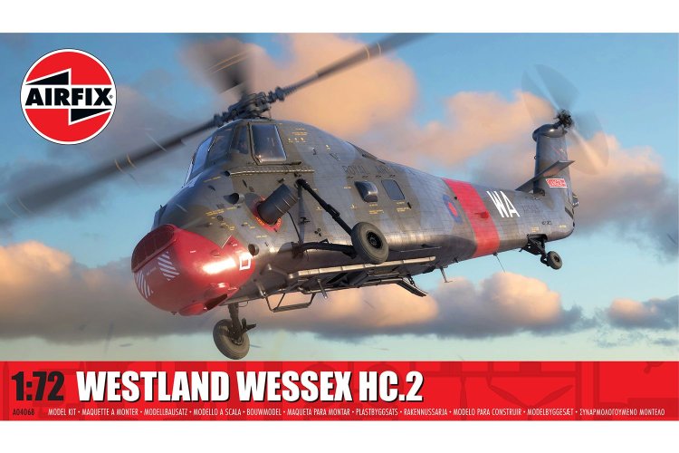 1:72 Airfix 04068 Westland Wessex HC.2 - Sikorsky S-58 - Britse Helikopter - Af04068 1 - AF04068
