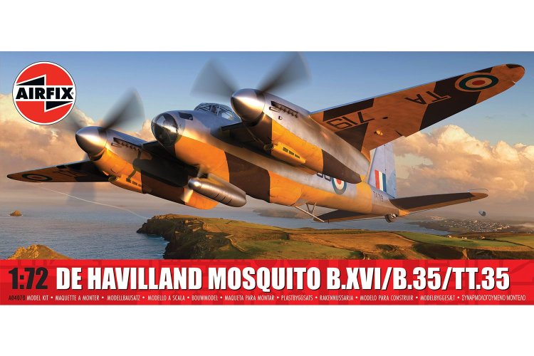 1:72 Airfix 04070 de Havilland DH.98 Mosquito B.XVI/B.35/TT.35 WWII &ndash; British Propeller Aircraft - Af04070 1 - AF04070