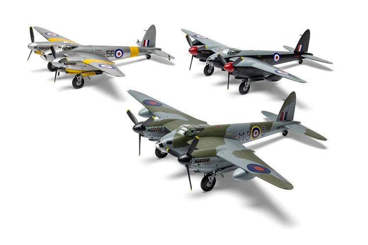 1:72 Airfix 04070 de Havilland DH.98 Mosquito B.XVI/B.35/TT.35 WWII &ndash; British Propeller Aircraft - Af04070 13 - AF04070
