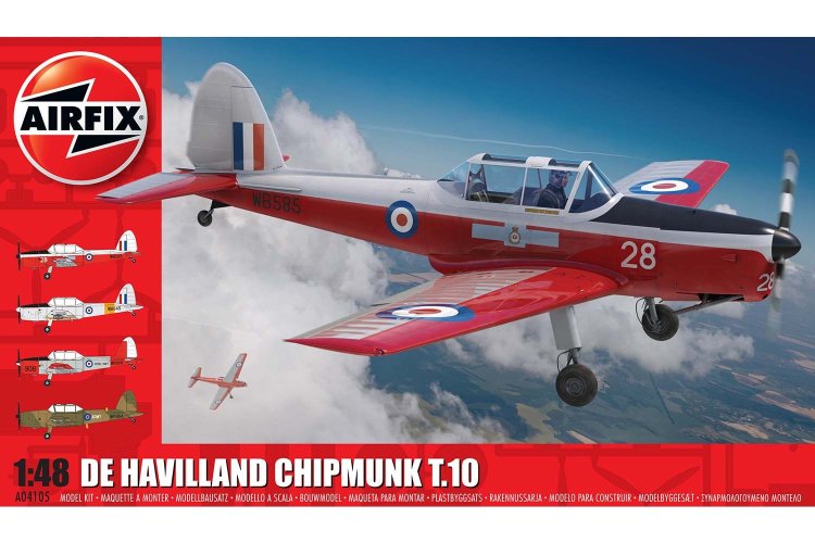 1:48 Airfix 04105 de Havilland Chipmunk T.10 Plane - Af04105 1 - AF04105