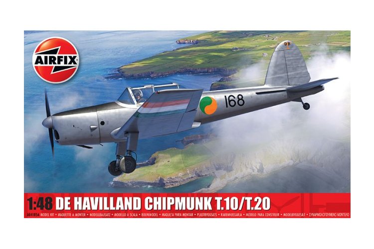 1:48 Airfix 04105A De Havilland Canada DHC-1 Chipmunk T.10/T.20 - Propeller Aircraft - Af04105a - AF04105A
