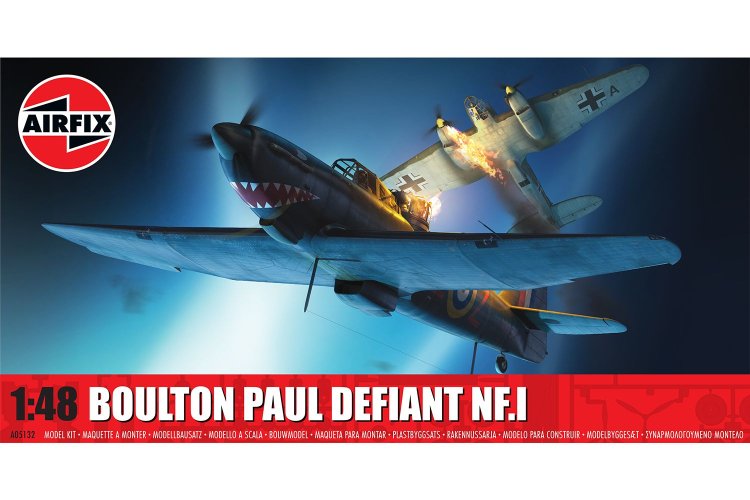 1:48 Airfix 05132 Boulton Paul Defiant NF.I WWII &ndash; British Propeller Aircraft - Af05132 1 - AF05132