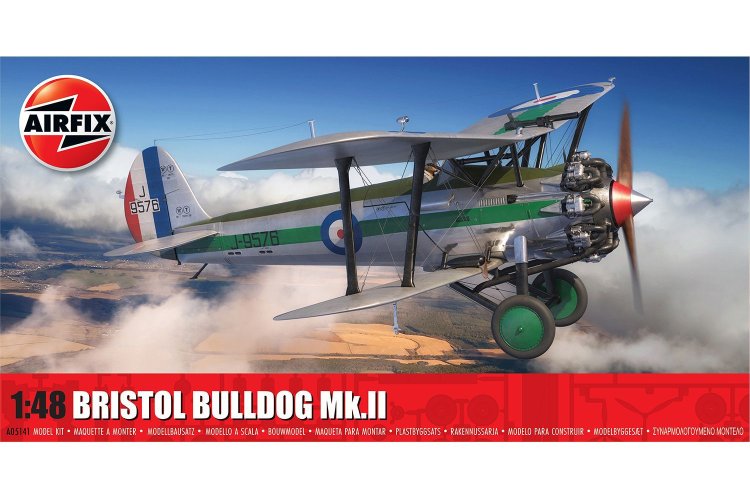1:48 Airfix 05141 Bristol Bulldog Mk.ll - Propeller Vliegtuig - Af05141 1 - AF05141