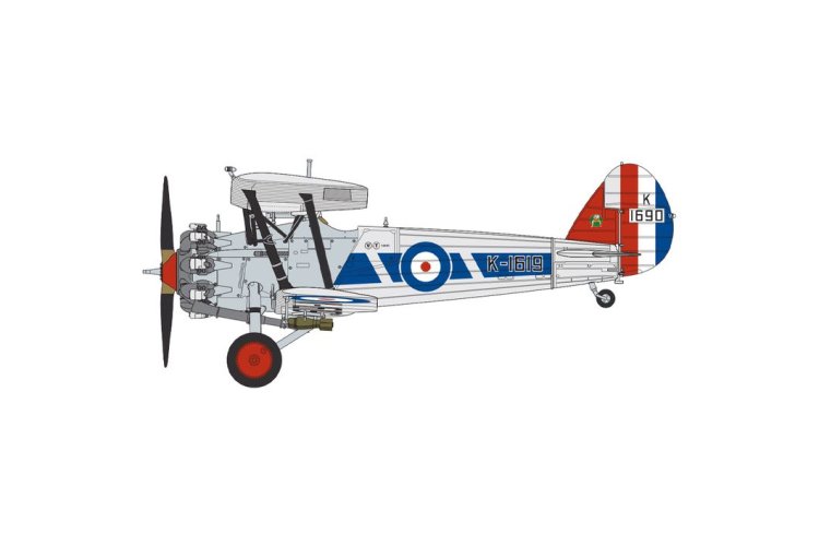 1:48 Airfix 05145 Bristol Bulldog Mk.IIA &ndash; British Propeller Aircraft - Af05145 7 - AF05145