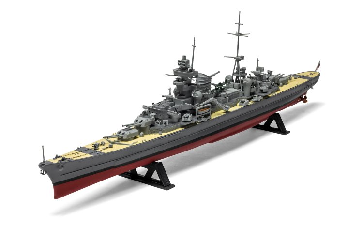 1:600 Airfix 05203V Prinz Eugen WWII - Duitse Zware Kruiser - Af05203v 5 - AF05203V