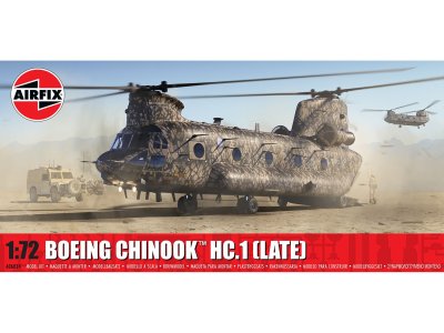 1:72 Airfix 06024 Boeing Chinook HC.1 Late Versie - Britse Transporthelikopter - Af06024 1 - AF06024