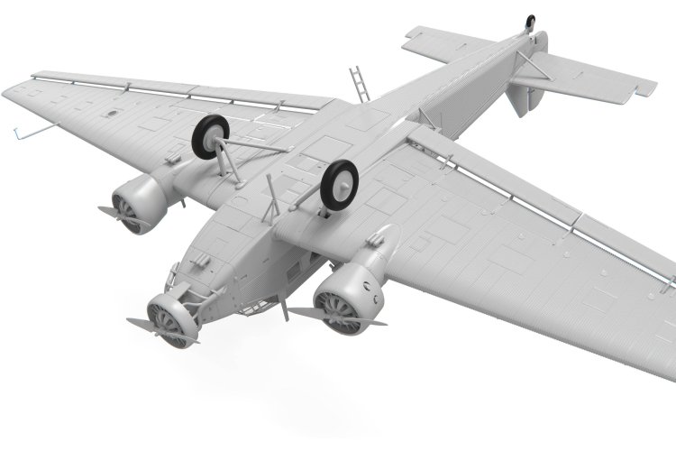 1:72 Airfix 08022 Junkers Ju52/3mg4e WWII - Duits Transportvliegtuig - Af08022 14 - AF08022