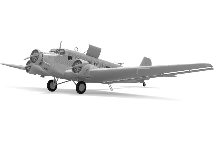 1:72 Airfix 08022 Junkers Ju52/3mg4e WWII - Duits Transportvliegtuig - Af08022 2 - AF08022