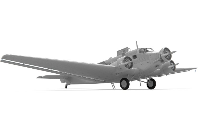 1:72 Airfix 08022 Junkers Ju52/3mg4e WWII - Duits Transportvliegtuig - Af08022 3 - AF08022