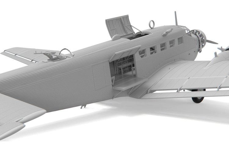 1:72 Airfix 08022 Junkers Ju52/3mg4e WWII - Duits Transportvliegtuig - Af08022 7 - AF08022