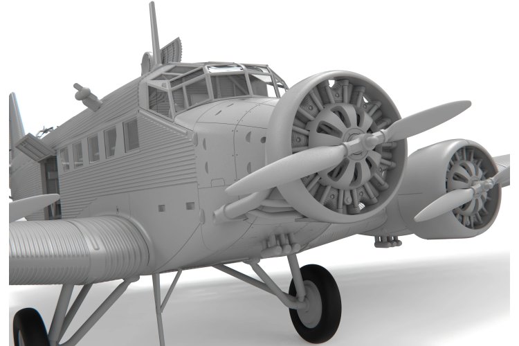 1:72 Airfix 08022 Junkers Ju52/3mg4e WWII - Duits Transportvliegtuig - Af08022 8 - AF08022