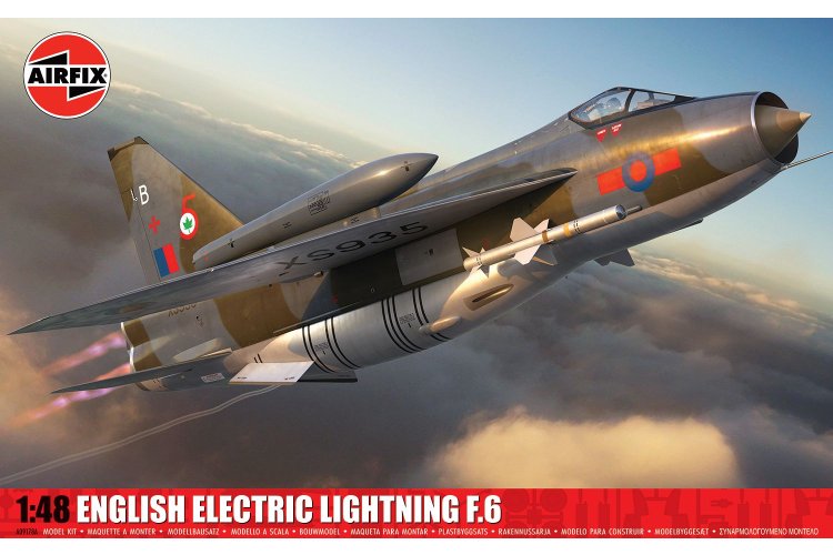1:48 Airfix 09178A English Electric Lightning F.6 &ndash; British Jet Fighter - Af09178a 1 - AF09178A