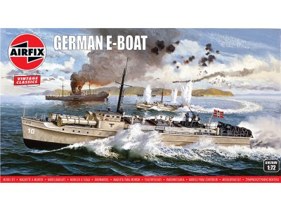 1:72 Airfix 10280V E-Boat - Schnellboot S-10-klasse WWII - Duitse Snelboot - Af10280v 1 - AF10280V