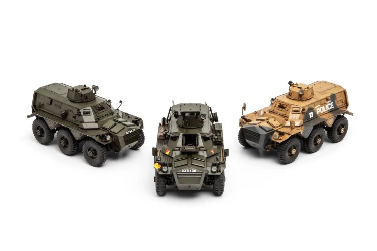 1:35 Airfix 1385 Alvis FV603 Saracen Mk.5 - Britse Pantserwagen - Af1385 3 - AF1385