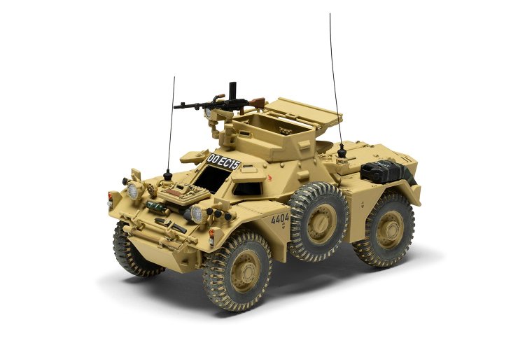 1:35 Airfix 1386 Ferret Scout Car Mk.1 - British Armored Recon Vehicle - Military Vehicle - Af1386 5 - AF1386