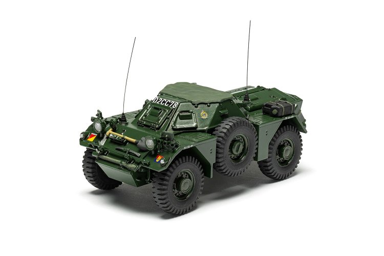 1:35 Airfix 1386 Ferret Scout Car Mk.1 - British Armored Recon Vehicle - Military Vehicle - Af1386 8 - AF1386