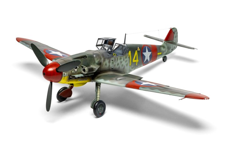 1:24 Airfix 17003 Messerschmitt Bf 109G-5/G-6 WWII &ndash; German Propeller Aircraft - Af17003 5 - AF17003