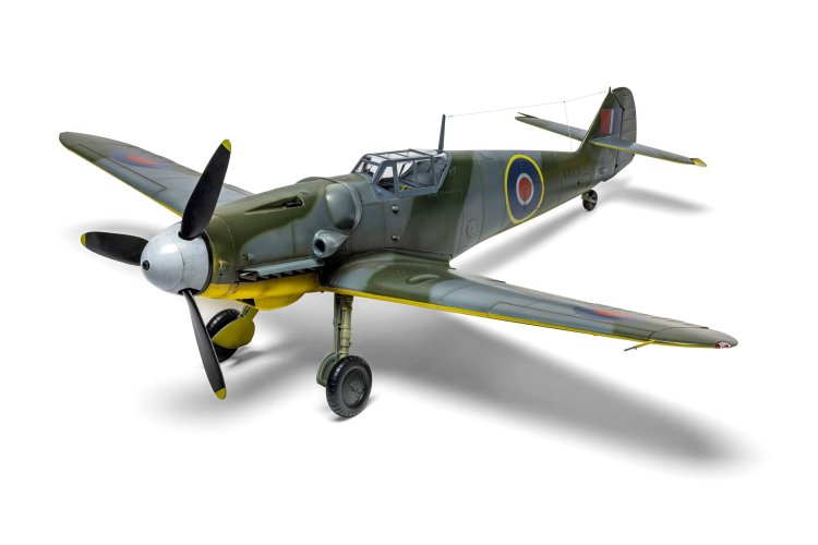 1:24 Airfix 17003 Messerschmitt Bf 109G-5/G-6 WWII &ndash; German Propeller Aircraft - Af17003 7 - AF17003