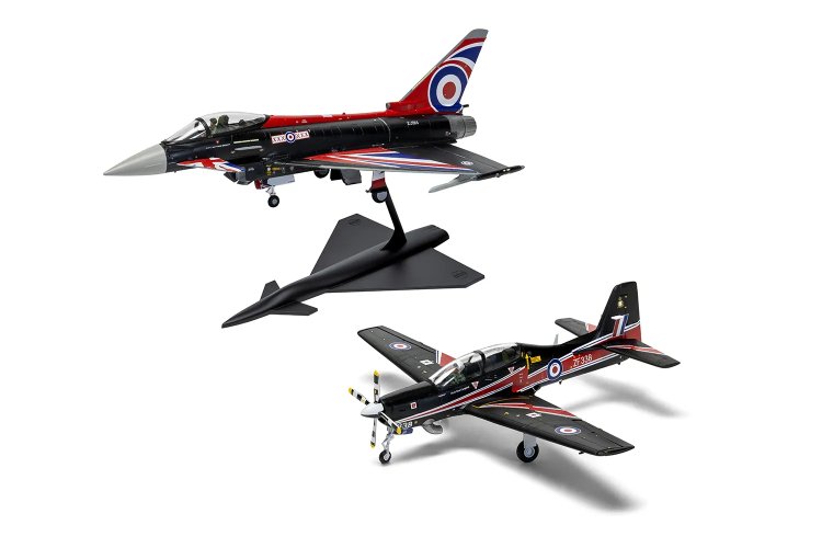 1:72 Airfix 40003 Eurofighter Typhoon FGR.4 Blackjack & Shorts Tucano T.1 - Britse Militaire Vliegtuigen - Af40003 10 - AF40003