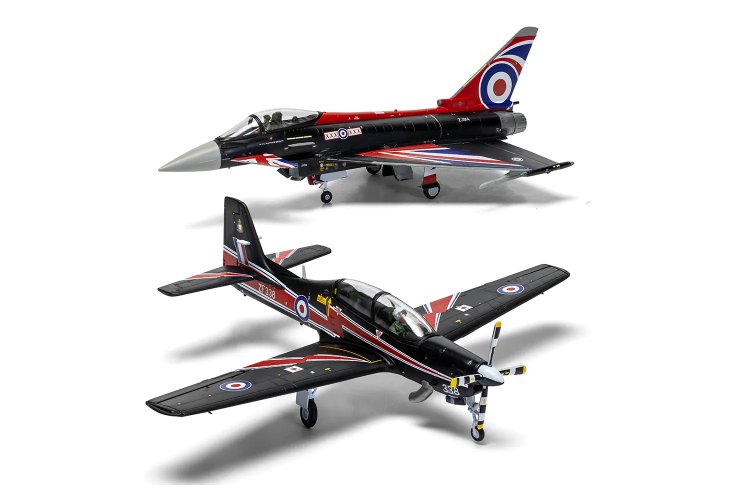 1:72 Airfix 40003 Eurofighter Typhoon FGR.4 Blackjack & Shorts Tucano T.1 - Britse Militaire Vliegtuigen - Af40003 9 - AF40003