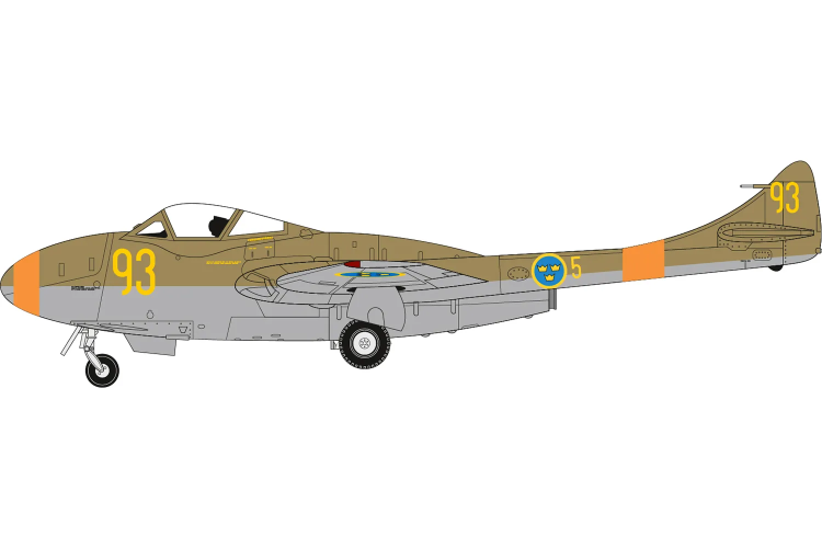 1:72 Airfix 40004 Swedish Air Force 100th Anniversary Set - 5 Zweedse Militaire Vliegtuigen - Af40004 6 - AF40004