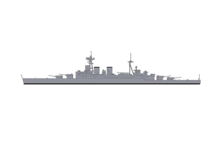 1:1200 Airfix 50120 Sink The Bismarck! WWII - 7 Oorlogsschepen - Gift Set - Af50120 4 - AF50120