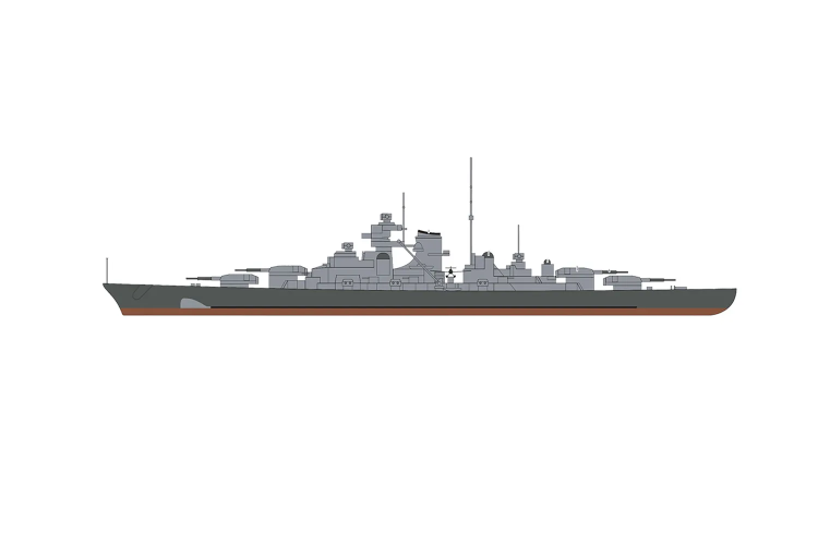 1:1200 Airfix 50120 Sink The Bismarck! WWII - 7 Oorlogsschepen - Gift Set - Af50120 6 - AF50120