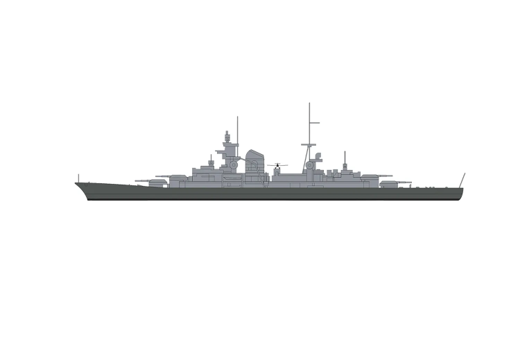 1:1200 Airfix 50120 Sink The Bismarck! WWII - 7 Oorlogsschepen - Gift Set - Af50120 7 - AF50120
