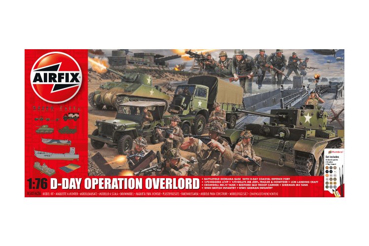 1:76 Airfix 50162A D-Day Operation Overlord  - Gift Set - Af50162a 2 - AF50162A