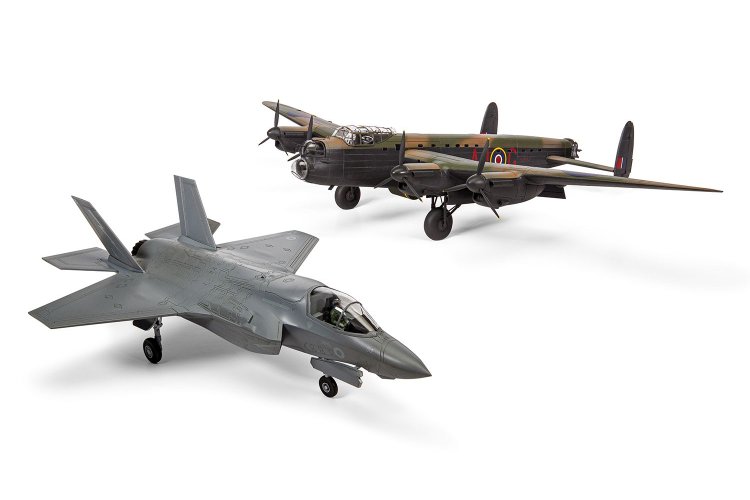 1:72 Airfix 50191 Dambusters 80th Anniversary  617 Sqn. - F-35B and Avro Lancaster - Gift Set - Af50191 5 - AF50191