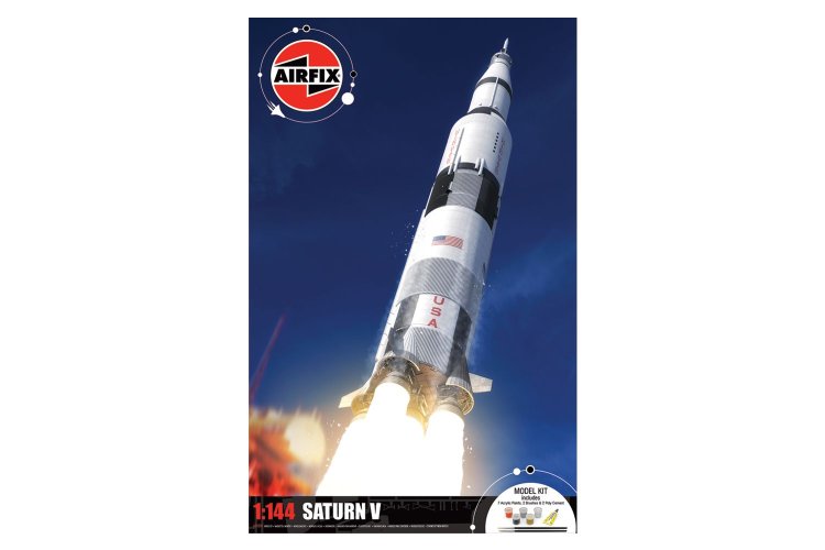 1:144 Airfix 50201 Saturn V - American Launch Vehicle - Space - Gift Set - Af50201 1 - AF50201