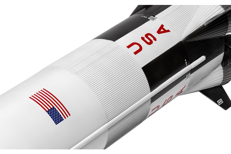 1:144 Airfix 50201 Saturn V - American Launch Vehicle - Space - Gift Set - Af50201 6 - AF50201