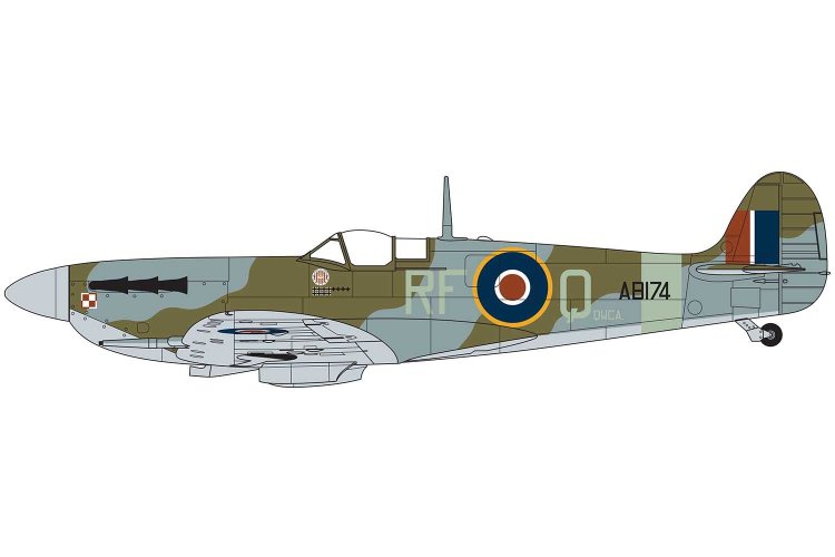 1:72 Airfix 55001 Supermarine Spitfire MkVc - Starter Set - Af55001 3 - AF55001