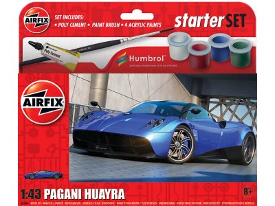 1:43 Airfix 55008 Pagani Huayra - Small Starter Kit - Af55008 0 - AF55008