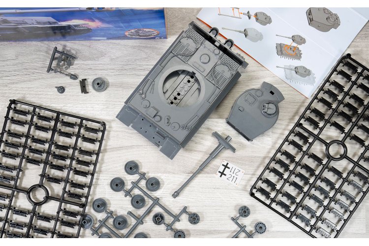 Airfix J6041 QUICKBUILD Tiger I Tank - Afj6041 10 - AFJ6041