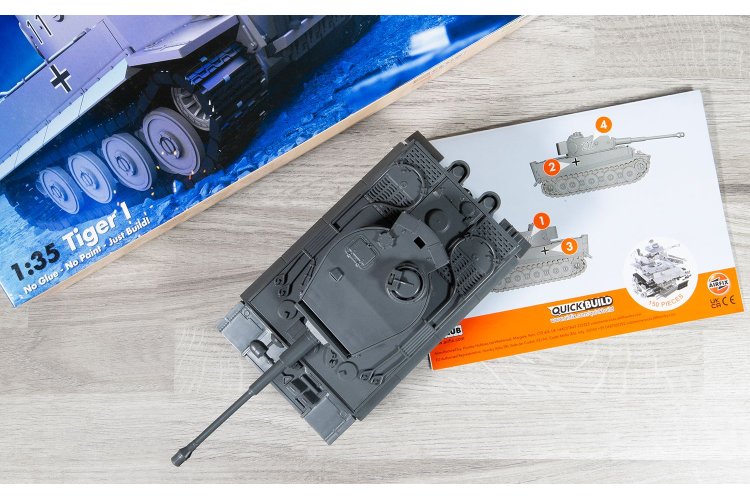 Airfix J6041 QUICKBUILD Tiger I Tank - Afj6041 11 - AFJ6041