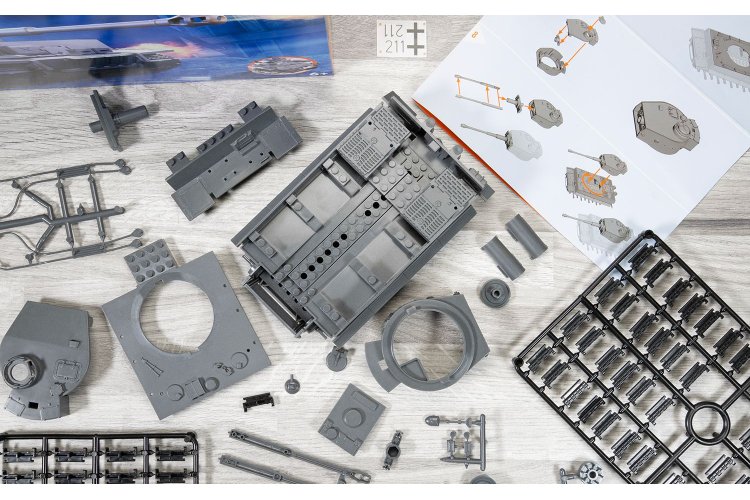 Airfix J6041 QUICKBUILD Tiger I Tank - Afj6041 9 - AFJ6041