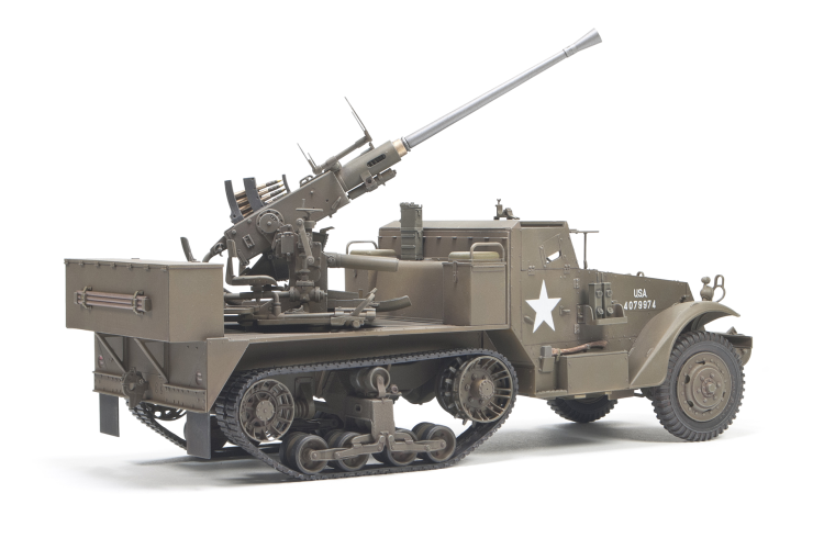 1:35 AFV Club 35334 M34 40mm GMC - Gun Motor Carriage - Korean War - Afv35334 03 - AFV35334