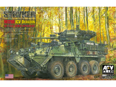 1:35 AFV Club AF35391 M1296 Stryker ICV-Dragoon with ESA MWO Upgrade &ndash; American Armoured Vehicle - Afv35391 1 - AFV35391