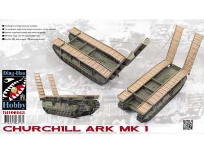 1:35 AFV Club DH96013 Churchill ARK Mk.I Bruggenlegger WWII - Brits Bruggenlegvoertuig - Afvdh96013 1 - AFVDH96013