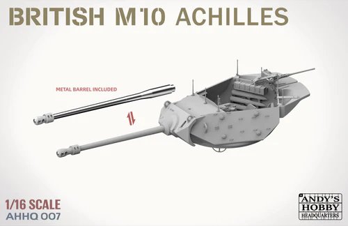 1:16 Andys Hobby Headquarters 007 British M10 - Achilles -  IIc Tank Destroyer - Ahhq007 03 500x - AHHQ007