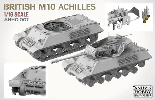 1:16 Andys Hobby Headquarters 007 British M10 - Achilles -  IIc Tank Destroyer - Ahhq007 04 500x - AHHQ007